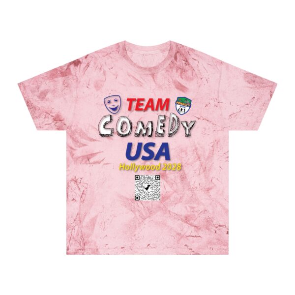 Team Comedy USA Unisex Color Blast T-Shirt - Image 21