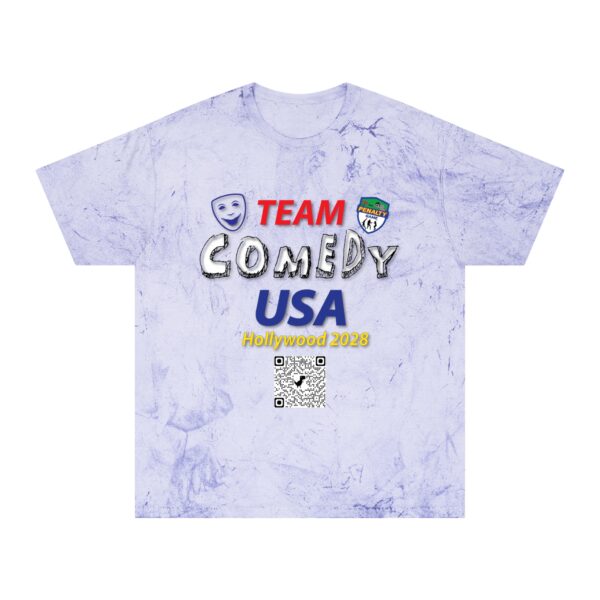 Team Comedy USA Unisex Color Blast T-Shirt - Image 17