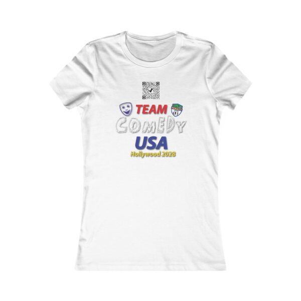 Team Comedy USA Women's Favorite Tee - Image 3