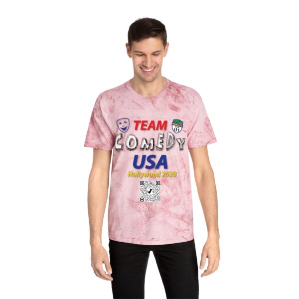 Team Comedy USA Unisex Color Blast T-Shirt - Image 23