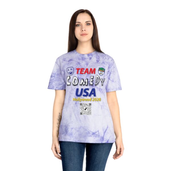 Team Comedy USA Unisex Color Blast T-Shirt - Image 20