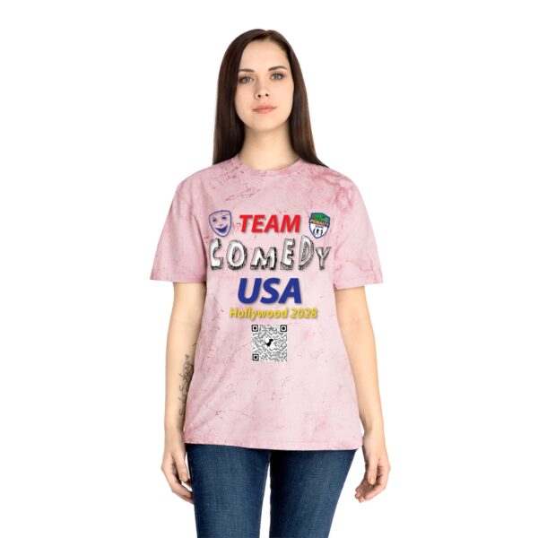 Team Comedy USA Unisex Color Blast T-Shirt - Image 24