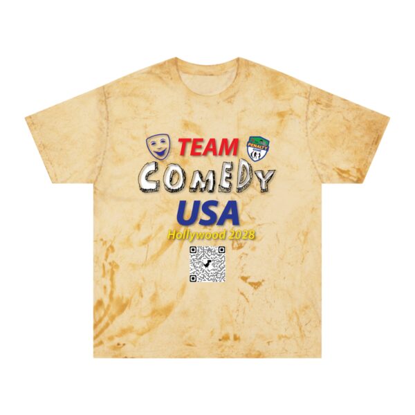 Team Comedy USA Unisex Color Blast T-Shirt - Image 2