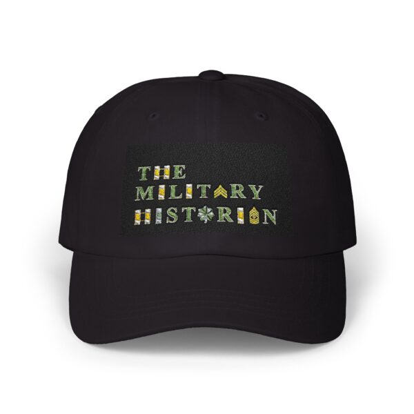 Military Historian Dad Cap - Classic White Cap for History Lovers