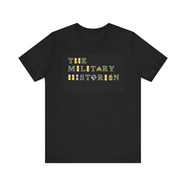 Military Historian Unisex Tee - Casual History-Themed Short Sleeve Shirt